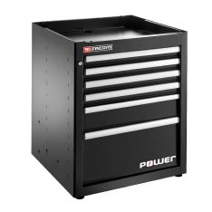 FACOM JLS3-MBSPOWERBS - JETLINE+ 6 Drawer 3 Mod Base Unit With Power Drawer Black