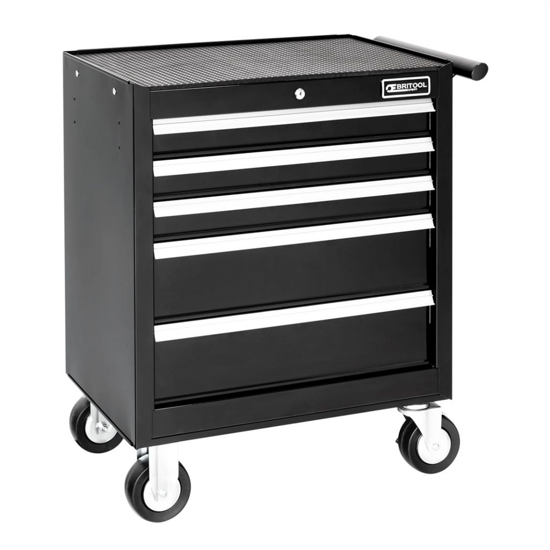 BRITOOL E010230B - Classic 5 Drawer 3 Mod Roller Cabinet Black