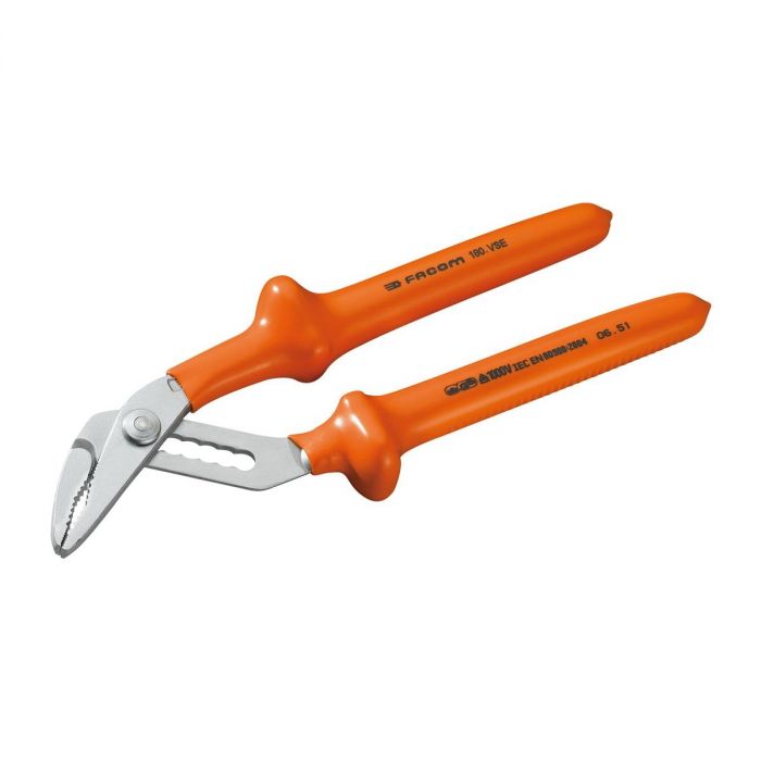 FACOM 180.VSE - 250mm Insulated Slip-Joint Pliers