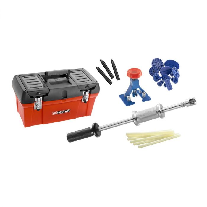 FACOM CR.GP-KIT - Paint Free Dent Removal Puller Set + Tool Box