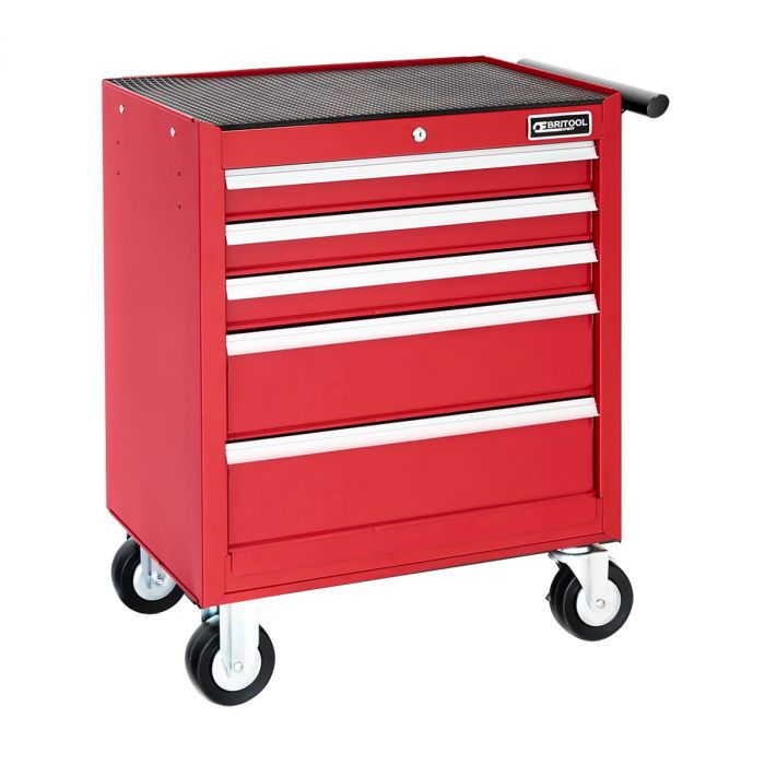 BRITOOL E010229B - Classic 5 Drawer 3 Mod Roller Cabinet Red