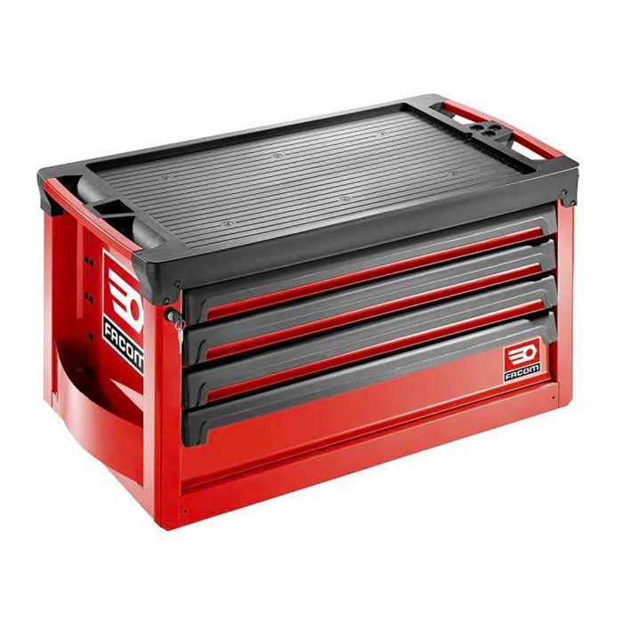 FACOM ROLL.C4M4A - ROLL+ 4 Drawer 4 Mod Tool Chest Red