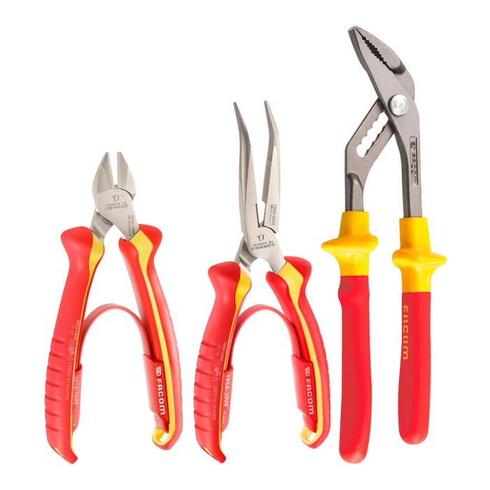 FACOM VE.A3 - 3pc Insulated Pliers Set