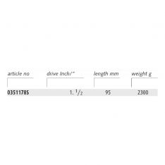 ENDRES 0351178S - Non-Sparking 1.1/2-1