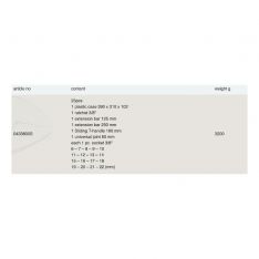 ENDRES 0433800S - 23pc Non-Sparking 3/8