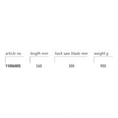 ENDRES 1100680S - Non-Sparking Flat Bow 12