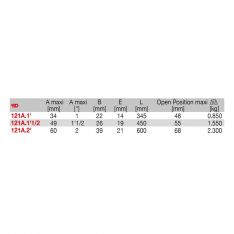 FACOM 121A.X - Swedish 45' Offset Curved Jaw Pipe Spanner