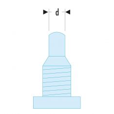 FACOM 126.EX - Hinged Hook + Removable Pin Spanner Pins