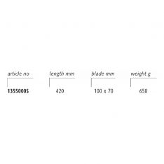 ENDRES 1355000S - 420mm Non-Sparking Triangular Ship Scraper