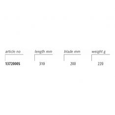 ENDRES 1372000S - 310mm Non-Sparking Long Triangular Scraper