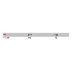 FACOM 141.11 - 110mm Straight Very Fine Smooth Nose Precision Tweezers