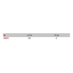 FACOM 150.P1 - 125mm Straight Fine Smooth Nose Plastic Tweezers