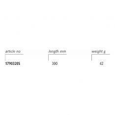 ENDRES 1790320S - 300mm Non-Sparking Round Bronze Wire Brush