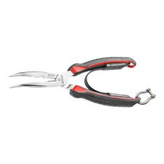 FACOM 195.20CPESLS - 200mm SLS Tethered Angled Long Half-Round Combination Comfort Grip Pliers