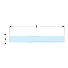FACOM 263.X - Constant Profile Flat Blade Chisel