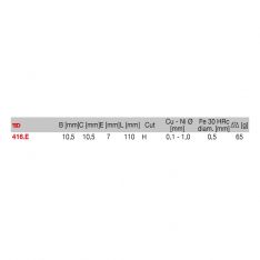 FACOM 416.E - Semi-Flush Compact Point-Nose Anti-Static Cutter Plier