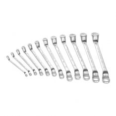 FACOM 55A.JD12A - 12pc Metric Deep Offset Ring Spanner Set