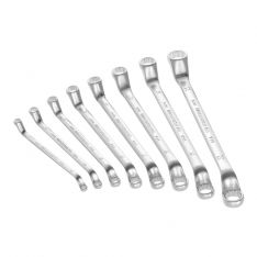 FACOM 55A.JE8 - 8pc Metric Deep Offset Ring Spanner Set