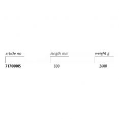 ENDRES 7170000S - 2600g Non-Sparking Wood Handle Fireman's Axe