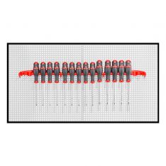 FACOM 74AT.P14E - 14pc Metric 6pt Hex Socket Protwist Screwdriver Set + Rack