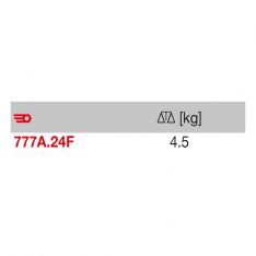 FACOM 777A.24F - 320Lm 24V Corded Fluorescent Inspection Lamp + Cable Reel