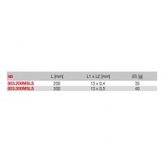 FACOM 803.XMSLS - SLS Tethered Class II Metric 2-Side Stainless Steel Rule