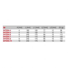 FACOM 84TZSA.XM - Metric Ball Hex Comfort Grip T-Handle Key