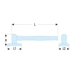 FACOM 867D - Ribbed Face Sheet Metal Dresser