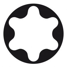 FACOM 89.JA8 - 8pc Torx Key Ring Set