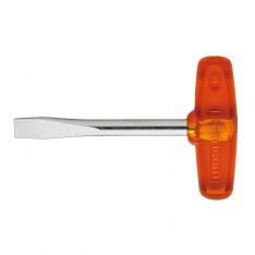 FACOM AGT.10X100 - 10x100mm Flared Sloted Isoryl T-Handle Screwdriver