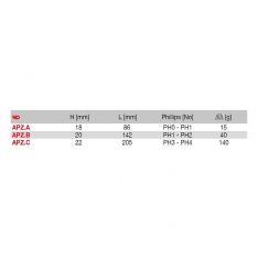 FACOM APZ.X - Phillips Angled Screwdriver Key