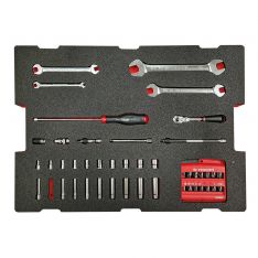 FACOM BVFC1.MRO-A - 141pc Aerospace A License Tool Kit + Foaming + Flight Case
