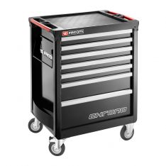 FACOM CHRONO.7GM3A - CHRONO+ 7 Drawer 3 Mod Roller Cabinet Black