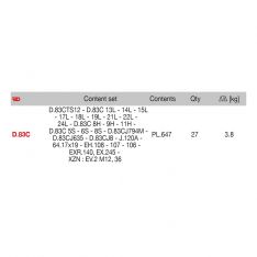 FACOM D.83C - 28pc MacPherson Shock Absorber Service Module
