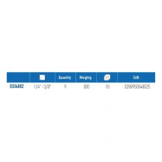 EXPERT by FACOM E034802 - 9pc 1/4