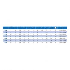 EXPERT by FACOM E42.XM - Metric Offset Flare Nut Spanner