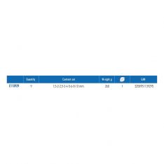 EXPERT by FACOM E113929 - 9pc Metric Hex Key Clip Set