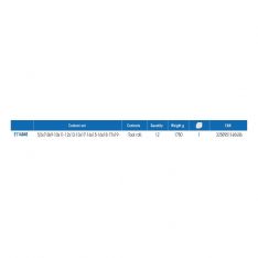 EXPERT by FACOM E114040 - 12pc Heavy Duty Open Jaw Spanner Set + Roll