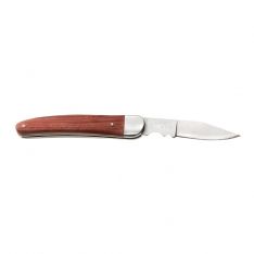 EXPERT by FACOM E117762 - Stainless Steel Electricians Knife Wooden Handle