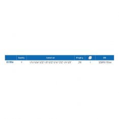 EXPERT by FACOM E117816 - 9pc Long Inch Hex Key Clip Set