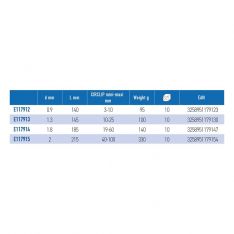 EXPERT by FACOM E179A.X - Straight Nose Inside Circlip Pliers