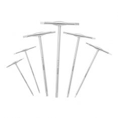 EXPERT by FACOM E121229 - 6pc Metric Hex T-Handle Spinner Key Set