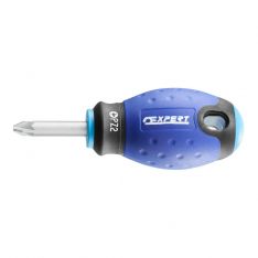 EXPERT by FACOM E165408 - PZ1x30mm Pozidriv Stubby Comfort Grip Screwdriver