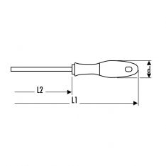 EXPERT by FACOM EATPXVE - Insulated Phillips Screwdriver