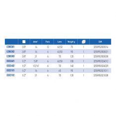EXPERT by FACOM EB.JXAX - 3/8