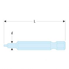 FACOM ECAR.6X - Robertson 1/4