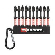 FACOM END.JP101 - 10pc Pozidriv Impact Flextorq Pozidriv 1/4