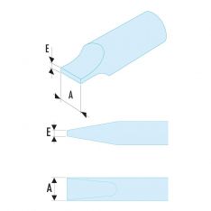 FACOM ENS.3X - Slotted 1/2