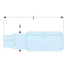 FACOM EV.1XX - XZN Spline 1/4