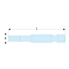 FACOM EX.6X - Torx 1/4